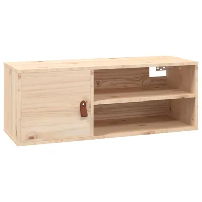 Produktbild von Wandschrank 80x30x30 cm Massivholz Kiefer