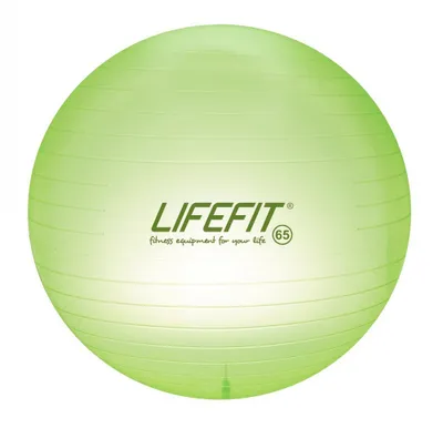 Immagine prodotto di Palla da ginnastica LIFEFIT® TRANSPARENT 65 cm, verde chiaro