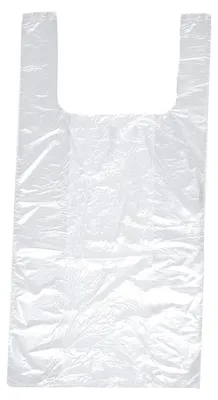 Zdjęcie produktu dla Papstar Knotenbeutel HDPE transparent 48 x 22 x 12cm 250 Stück 12340