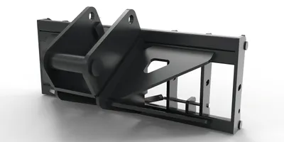 Produktbild von Joma-Tech Adapter von Bagger auf Euroaufnahme, Euroadapter Schaeff/Terex HR18 mechanische Verriegelung