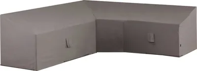 Produktbild von Madison Loungemöbel-Abdeckung in L-Form 270x270x65/90 cm Grau