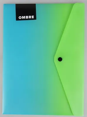 Image de Porte-documents - Ombre - DIN A4 - vert/bleu