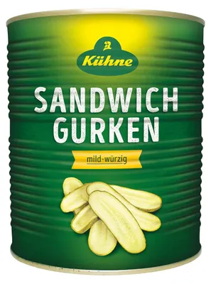 Obrázek produktu pro Kühne sendvičové okurky ATG 1550g