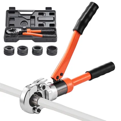 Productafbeelding van VEVOR Hydraulische pers, krimptang voor PEX-buizen, met transportkoffer, set persgereedschap