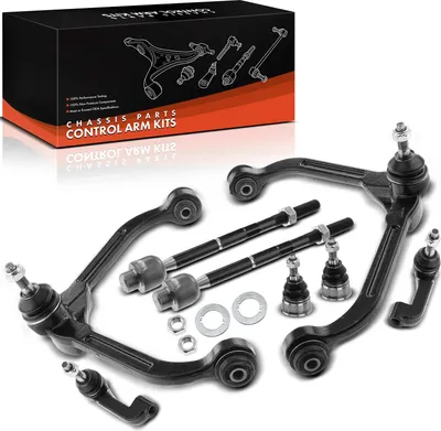 Immagine prodotto di Frankberg 1x set di bracci oscillanti asse anteriore per Jeep Cherokee KJ 2.4L 2.5L 2.8L 3.7L 2001-2008