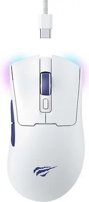 Immagine prodotto di Havit MS966WB - mouse wireless da gioco, bianco