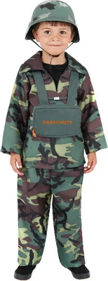 Produktbild von Armee Junge Kostüm, Größe:L