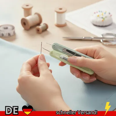 Produktbild von 2-in-1-Nadelinfädler und Nahttrenner Multifunktionaler Nähgarnentferner