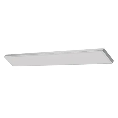 Zdjęcie produktu dla LEDVANCE Inteligentna lampa sufitowa LED, panel do wnętrz z technologią WiFi, zmienna barwa światła (3000K-6500K), 800mm x 100mm, kompatybilna ze sterowaniem głosowym Google i Alexa, SMART+ WIFI PLANON FRAMELESS