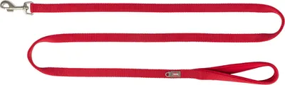Produktbild von TRIXIE Premium Leine extra lang, doppellagig - rot - 1,80 m/10 mm