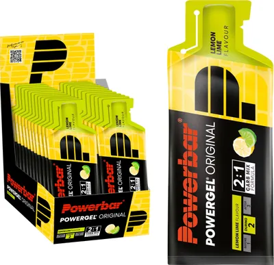 Produktbild von PowerBar Power Gel Beutel 24er Box,  24 Beutel a 41g - Lemon - Lime