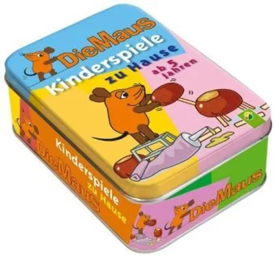 Produktbild von Die Maus: Kinderspiele zu Hause