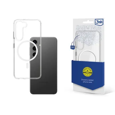 Produktbild von 3mk Schutzhülle MagCase Case Cover für Samsung Galaxy S23 5G transparent kompatibel mit MagSafe