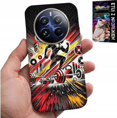 Obrázek produktu pro Etui Do Realme 12 Pro - Siłownia Kulturystyka Sztangi Fitness