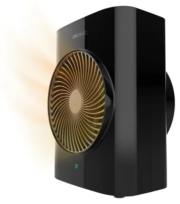 Produktbild von Cecotec ReadyWarm 2070 Max Force Smart, Elektrischer Raumheizlüfter, Drinnen, Tisch/Bank, Flur, Tisch, Schwarz, Fernbedienung, Berührung, 2000 W