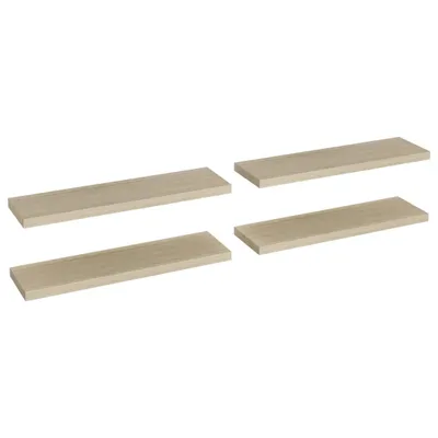 Immagine prodotto di Scaffali a Parete 4 pz Rovere 90x23,5x3,8 cm in MDF