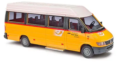 Produktbild von Busch 47845 - 1/87 / H0 Mercedes-Benz Sprinter "Post Schweiz" - Neu