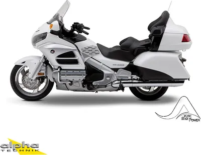 Produktbild von Stompgrip schwarz, für Honda und Kawasaki GL1800 Goldwing SC68 Versys-X 300 LE300C