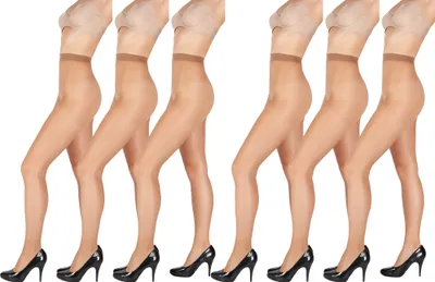 Produktbild von Giulia Feinstrumpfhose Like 20 Den (6er Set) Caramel M