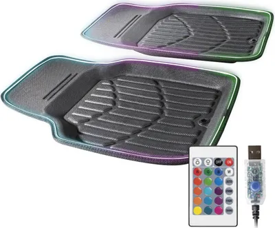 Produktbild von Walser Universal Fußmatten Glow mit Fernbedienung 2-teilig 48x68cm