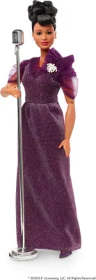 Produktbild von Barbie Signature Inspiring Women Ella Fitzgerald Barbie Puppe