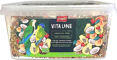 Image de Vitapol Vitaline - Nourriture pour perruches, perroquets moines et autres perroquets de taille moyenne 2,2 kg