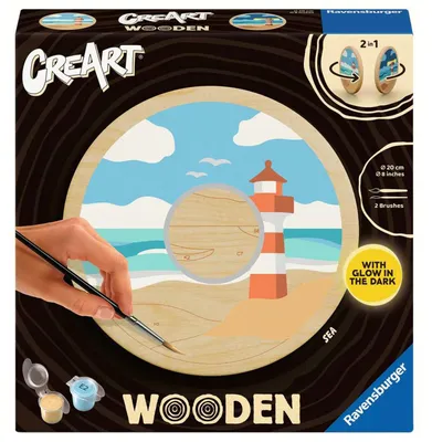 Image de Ravensburger CreArt en bois - Plus