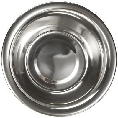 Produktbild von Edelstahlschüssel 28 cm 2,0 L mit Schüttrand - Krüger Küchenutensil