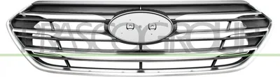 Produktbild von PRASCO HN8302001 Kühlergrill Frontgrill für HYUNDAI Santa Fé III (DM) Schwarz