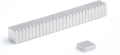 Obrázok produktu pre Neodymové magnety 5 x 5 x 1,5 mm N38 blokové puzdro - 10 kusov, extrémne silné, magnetické tabule, chladničky, tabule, DIY