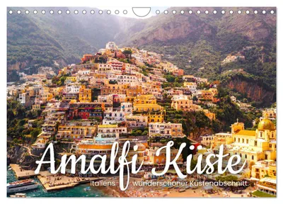 Produktbild von Amalfi Küste - Italiens wunderschöner Küstenabschnitt. (Wandkalender 2027 DIN A4 quer), CALVENDO Monatskalender