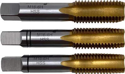 Produktbild von PAULIMOT Hand-Gewindebohrer-Satz 3-teilig M16 x 2