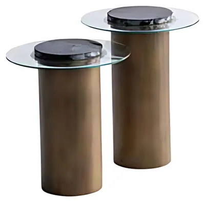 Produktbild von Zweiteiliges Beistelltisch-Set – stilvoll, platzsparend und funktional