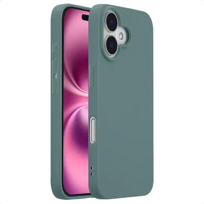 Image de imoshion Color Backcover pour l'Apple iPhone 16 - Vert Pin