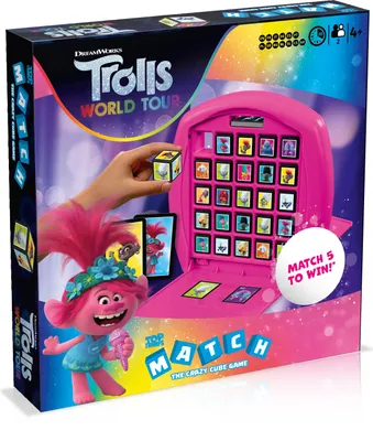 Produktbild von MATCH Trolls 2 Würfelspiel Kinderspiel Spiel Gesellschaftsspiel Brettspiel