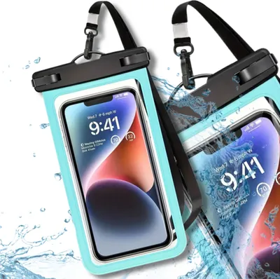 Image de Étui pour téléphone portable avec cordon étanche