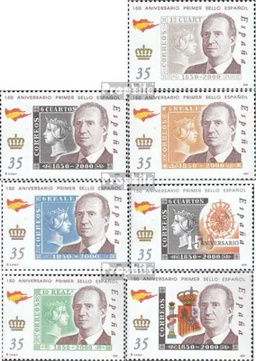 Produktbild von Briefmarken Spanien 2000 Mi 3520-3526 (kompl.Ausg.) postfrisch Briefmarken