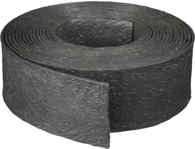 Obrázek produktu pro Přírodní obruba trávníku 0,12x12 m 5 mm černá