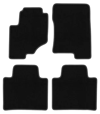 Immagine prodotto di Tappetini in moquette per SsangYong Rexton II 2017- (SUV) – set 4 pezzi, neri, su misura – Wielganizator BASIC