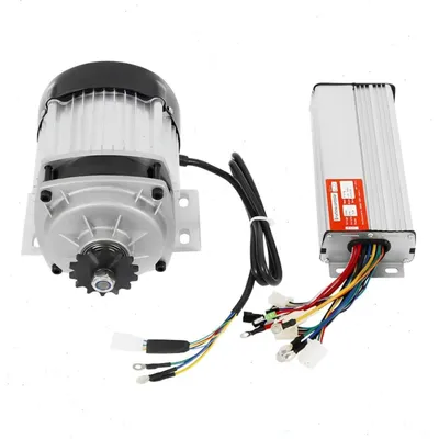 Image de Kit de conversion pour vélo électrique - 48V 750W, moteur à engrenages sans balais - Contrôleur - Kit pour tricycle/vélo - Sans batterie