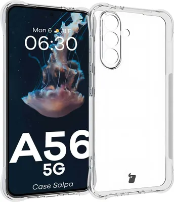 Produktbild von Flexible Handyhülle für Galaxy A56 5G, Bizon Case Salpa, Transparent