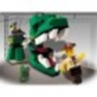 Produktbild von LEGO 1354 Dino Head Attack LEGO Anzahl Minifiguren: 2, Anzahl Anleitungen: 1, Anzahl Teile: 86, Veröffentlicht in: 2000, Thema: LEGO Studios, Zahl: 1354-1, EAN: 5702012010774, Gewicht: 0.197 KG, Verpackungsmaße (lxbxh): 19 x 14 x 6 cm, Altersberatung: 7+