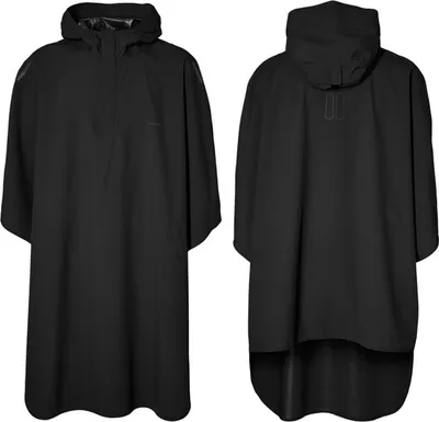 Image de Basil Basil Poncho de pluie Hoga Uni,Jet Black Taille : OS