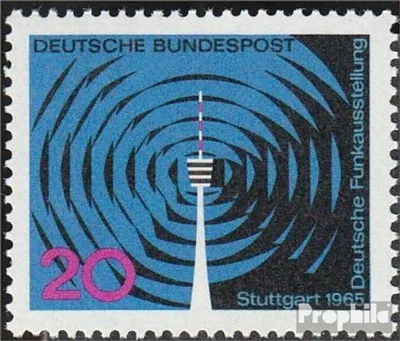 Produktbild von Briefmarken BRD (BR.Deutschland) 1965 Mi 481 (kompl. Ausgabe) FDC Deutsche Funkausstellung