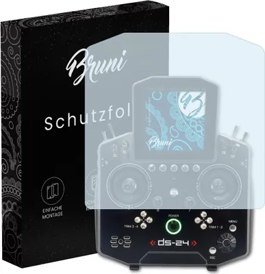 Produktbild von Bruni Basics-Clear 2x Schutzfolie kompatibel mit Jeti Duplex DS-24 II Folie