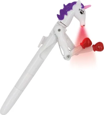 Image de WEDO Stylo à bille licorne "Lucky Punch" couleur au hasard (1 pièce)