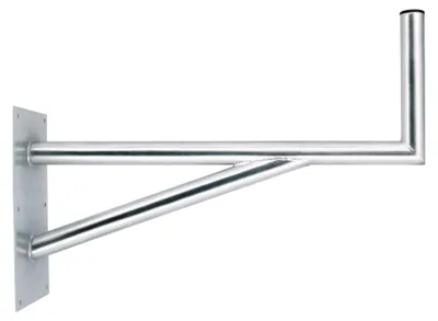 Produktbild von PremiumX 80cm Wandhalter Stahl verzinkt SAT Wand Halterung mit Stützelement