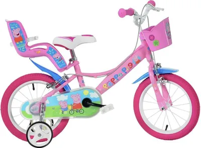 Produktbild von Dino Bikes Peppa Pig 14 Fahrrad Rosa 4-7 Years Junge Rosa 4-7 Years