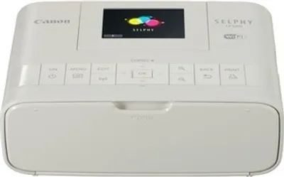 Produktbild von Canon SELPHY CP1200, Farbstoffsublimation, 300 x 300 DPI, Randloser Druck, WLAN, Direktdruck, Weiß