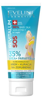 Produktbild von Eveline Cosmetics Revitalum – Fußcreme, feuchtigkeitsspendend, beruhigend